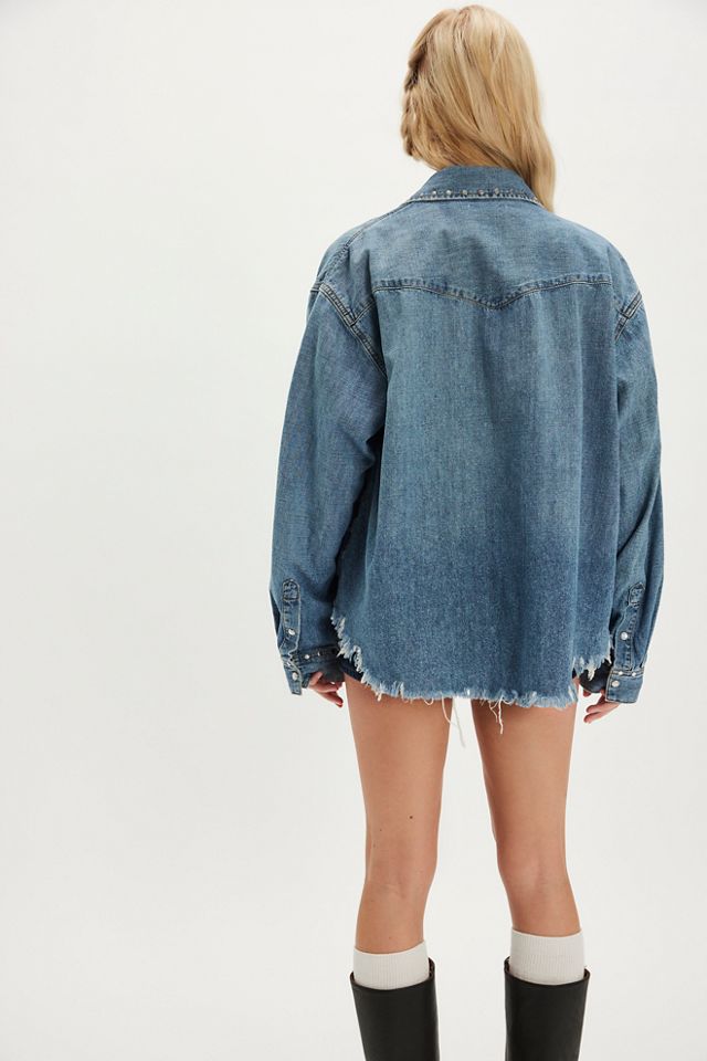 Chemise western usée RE/DONE #1
