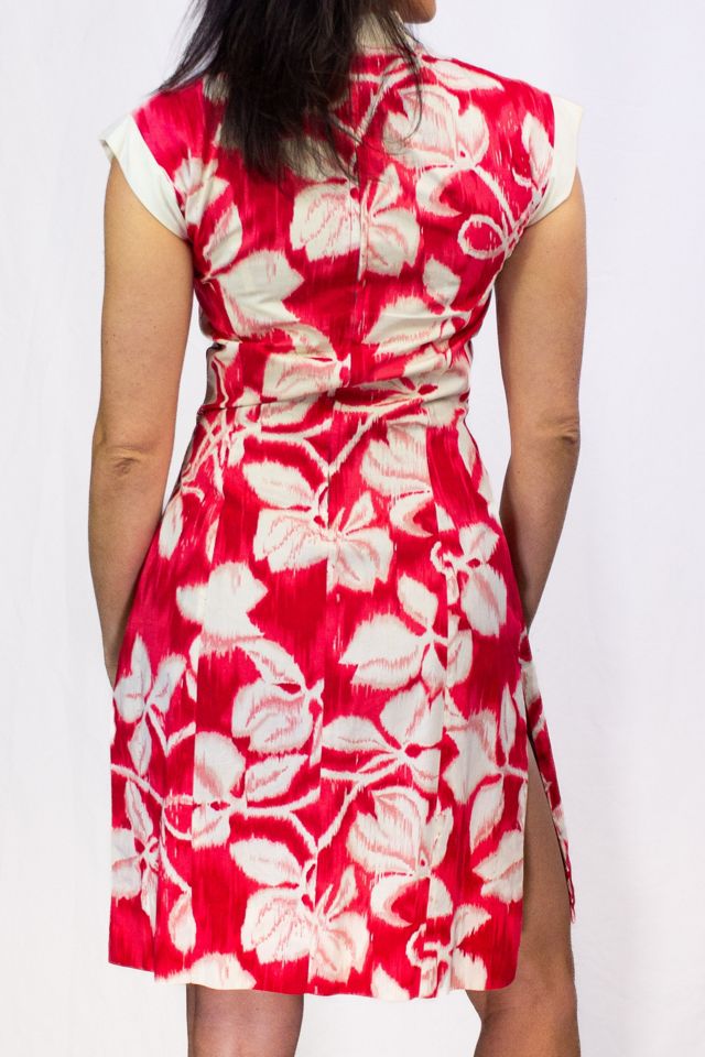 Vintage 50s Sun Fashions Of Hawaii Orchid Dress Selected by Black Shag Vintage #2