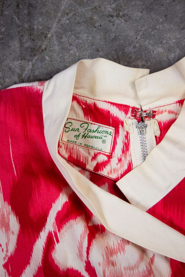 Vintage 50s Sun Fashions Of Hawaii Orchid Dress Selected by Black Shag Vintage #3