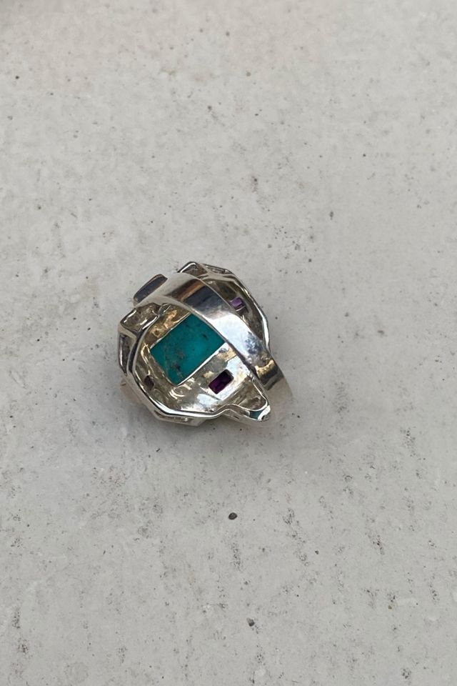 Vintage Sterling & Turquoise Ring Selected by BusyLady Baca & The Goods #2