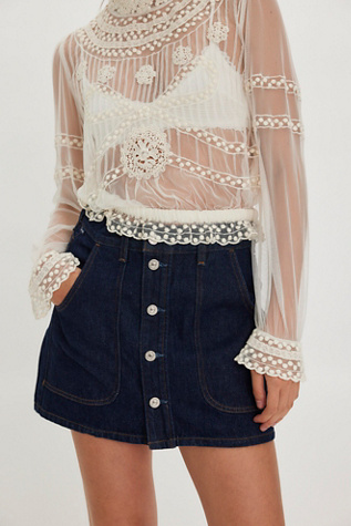 Citizens of Humanity Curved Pocket Mini Skirt