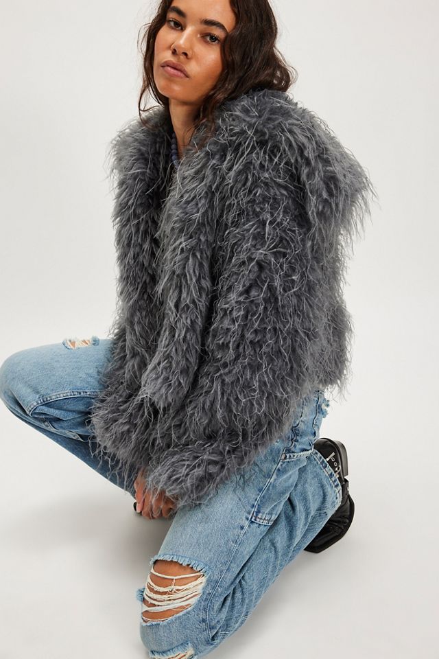 Moonlight Faux Fur Jacket | Free People