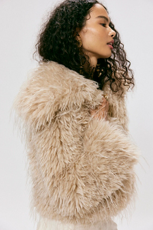 Veste en Fausse Fourrure Moonlight