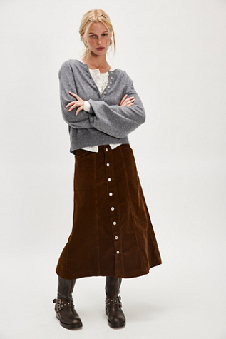 Citizens of Humanity Devin Corduroy A-line Skirt