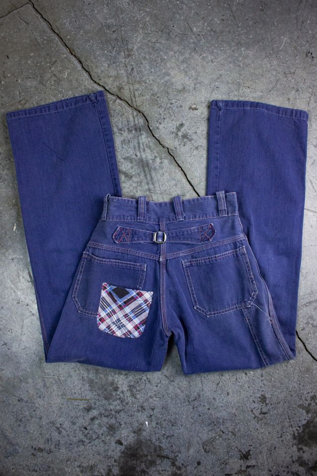 Vintage 70s French Connection Buckle Jeans Selected by Black Shag Vintage #2