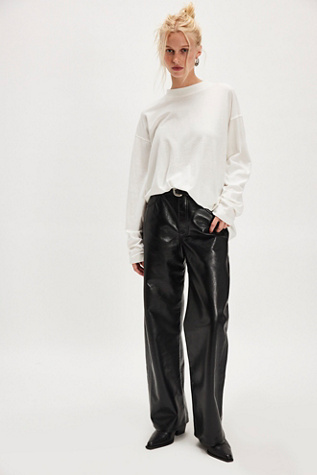 Citizens of Humanity Ayla Baggy Leather Pants