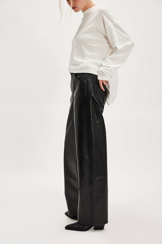 Citizens of Humanity Ayla Baggy Leather Pants #2