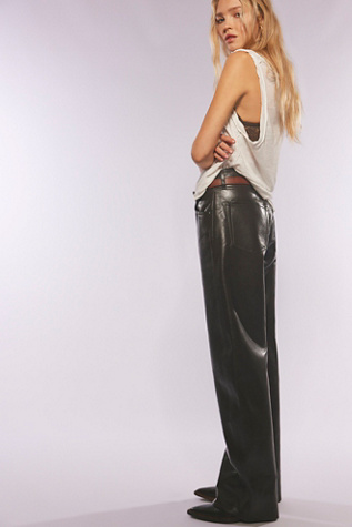 Citizens of Humanity Ayla Baggy Leather Pants