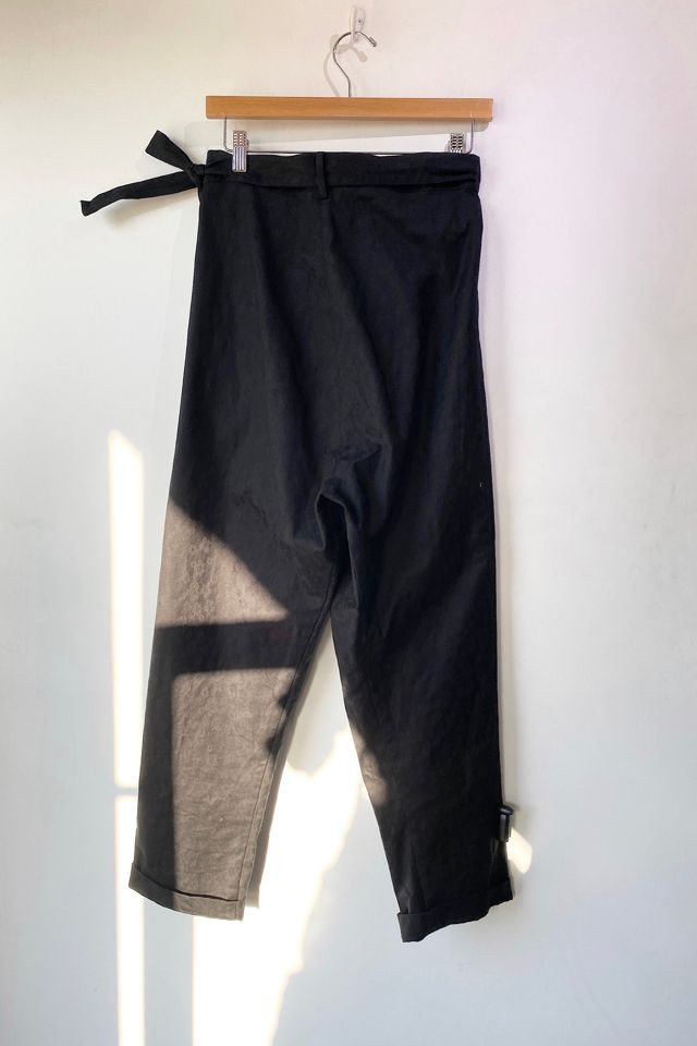 Caron Callahan Black Wrap Pants Selected by The Curatorial Dept. #1