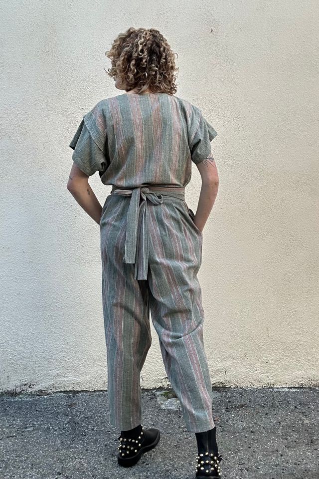 Issey Miyake Plantation Pink Stripe Two-Piece Outfit Selected by The Curatorial Dept. #2