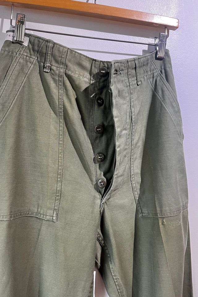 Vintage Green Army Pants Selected by The Curatorial Dept. #2