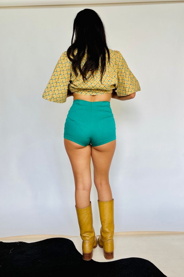 Vintage Smocked Peasant Top Selected by Atlantic Vintage #3