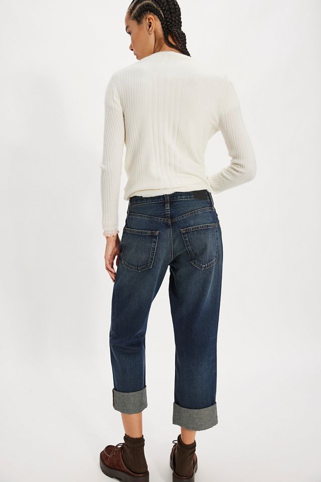 EDWIN Sawyer Coated Boyfriend Jeans #1