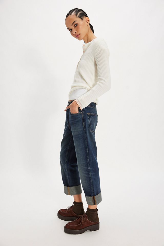 EDWIN Sawyer Coated Boyfriend Jeans #2