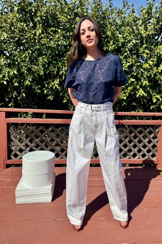 1980s Ungaro Sheer Floral Top Selected by Personal Choice