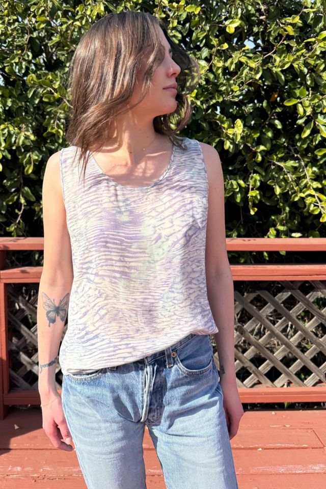 1990s Ungaro Sheer Silk Tank Top Selected by Personal Choice #1