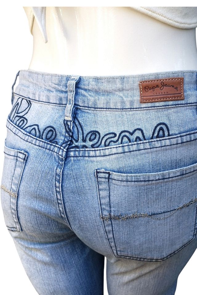 1990's Pepe Embroidered Denim Jeans Selected by Garbage Soup #3