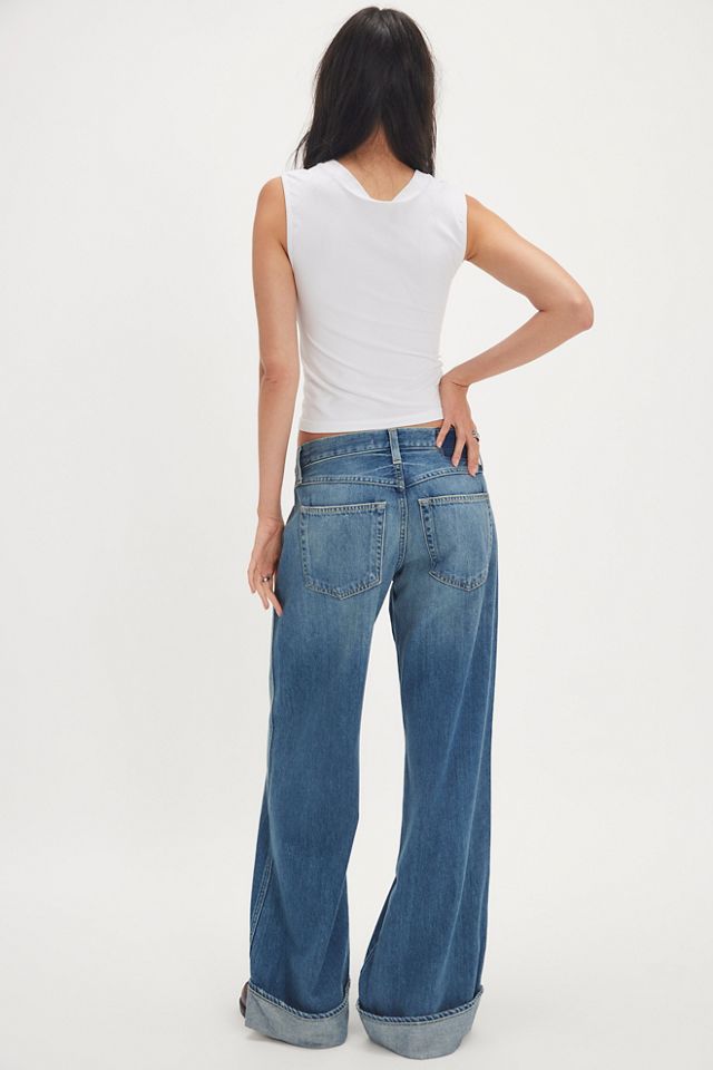 Jeans Sabine AMO à revers #1