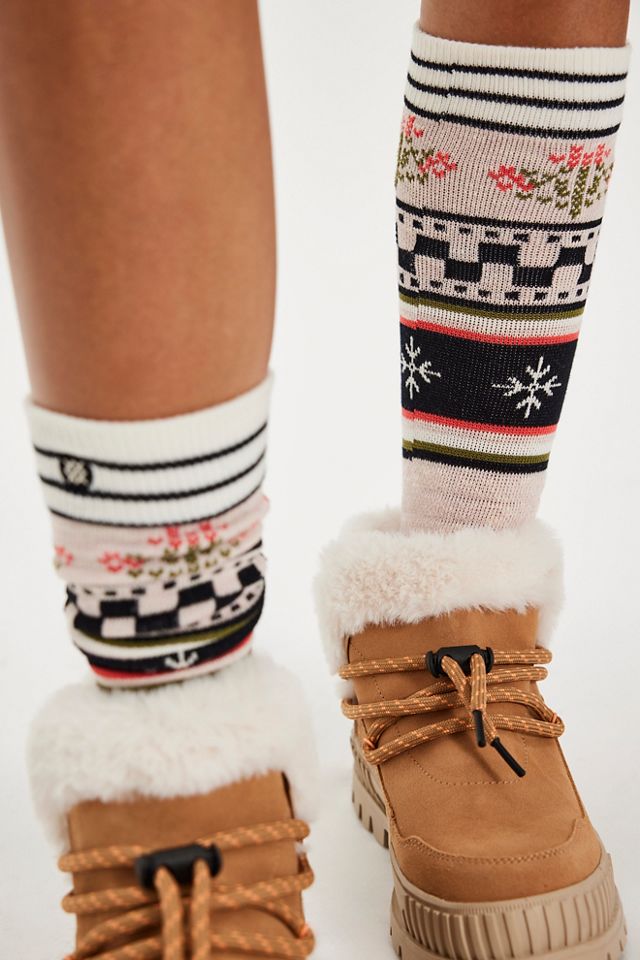 Stance Winter Bloom Snow Socks #1