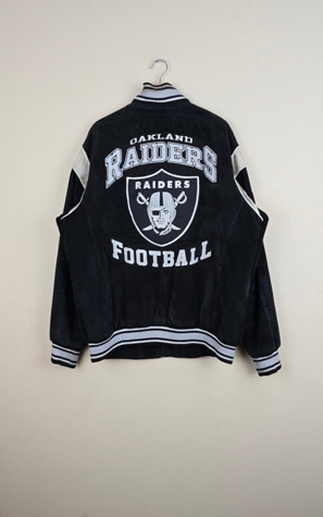 80s〜 Suede Double Raiders Jacket 100880863_001_m