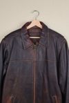 Vintage Sonoma Brown Leather Jacket Selected By The Igala NYC