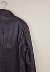 Vintage Sonoma Brown Leather Jacket Selected By The Igala NYC