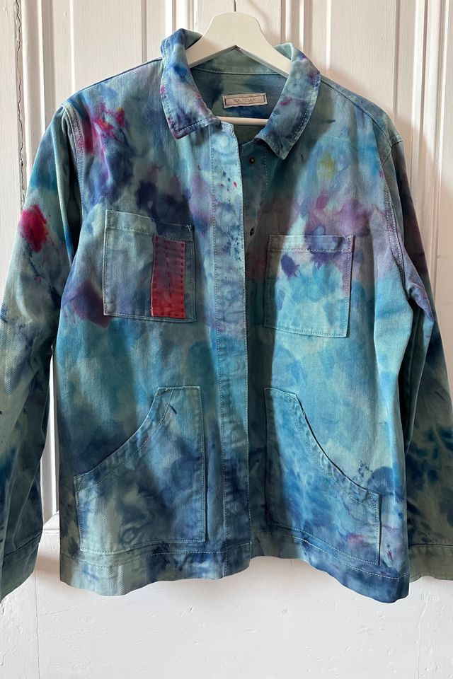 Bespoke Over Dyed Denim Chore Coat Selected by KA.TL.AK #1