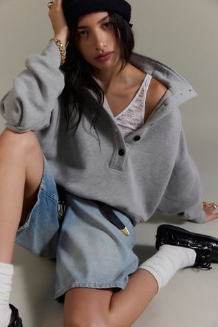 Citizens of Humanity Mirelle Funnel-Neck Sweatshirt
