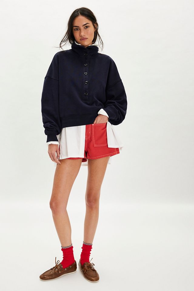 Citizens of Humanity Mirelle Funnel-Neck Sweatshirt