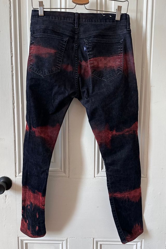 Bespoke Over Dyed Blue and Rust Levi Jeans Selected by KA.TL.AK #3