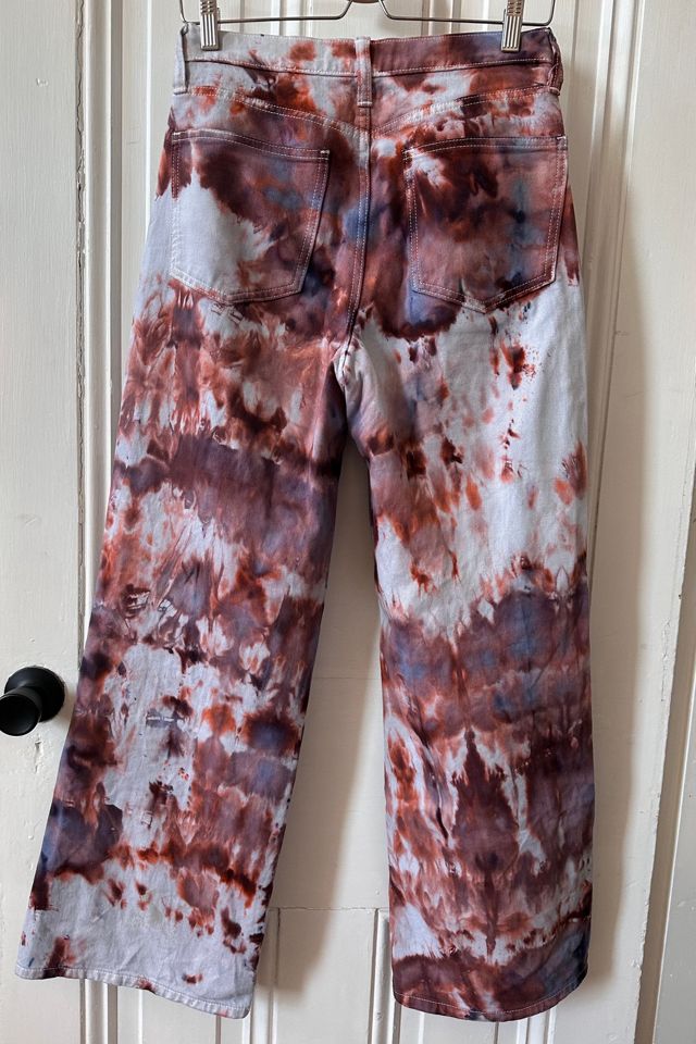 Bespoke Hand Dyed Wide Leg Jeans Selected by KA.TL.AK #3
