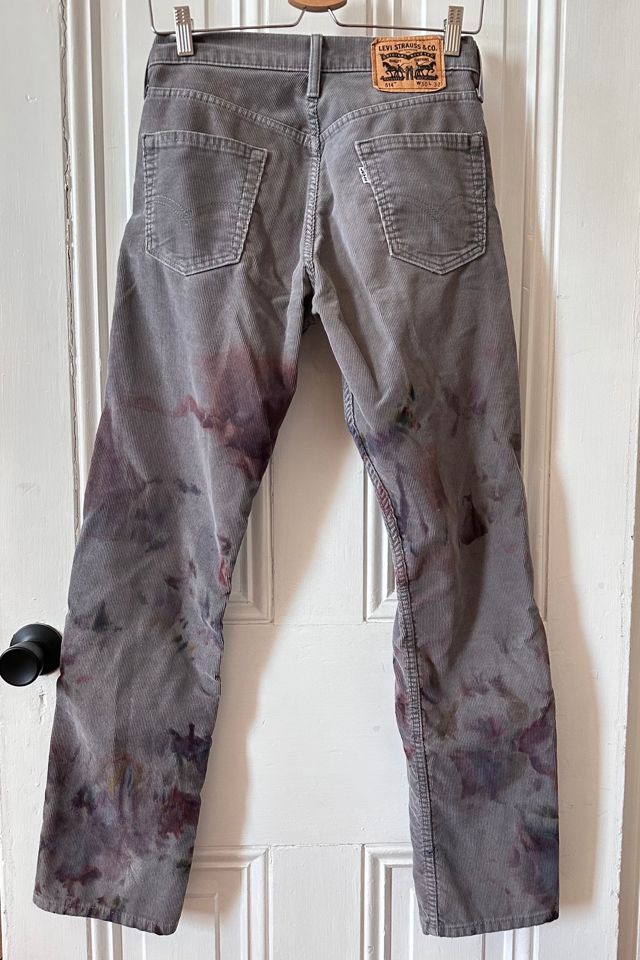 Bespoke Over Dyed Levi 514 Gray Corduroy Jeans Selected by KA.TL.AK #3