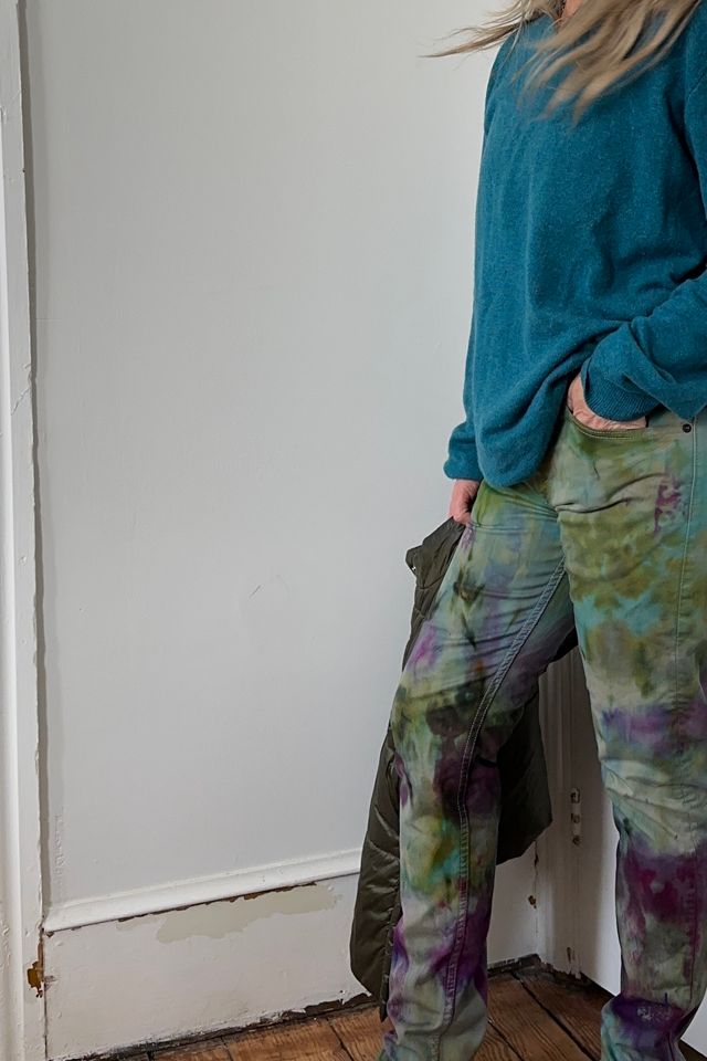 Bespoke Over Dyed Moss Levi 512 Selected by KA.TL.AK #2