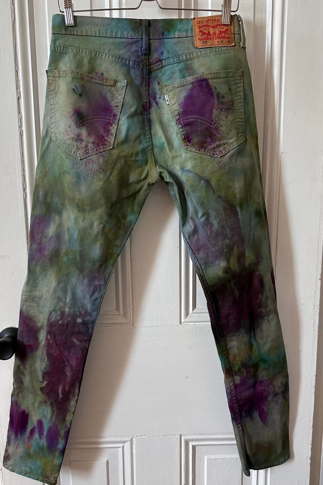 Bespoke Over Dyed Moss Levi 512 Selected by KA.TL.AK #3