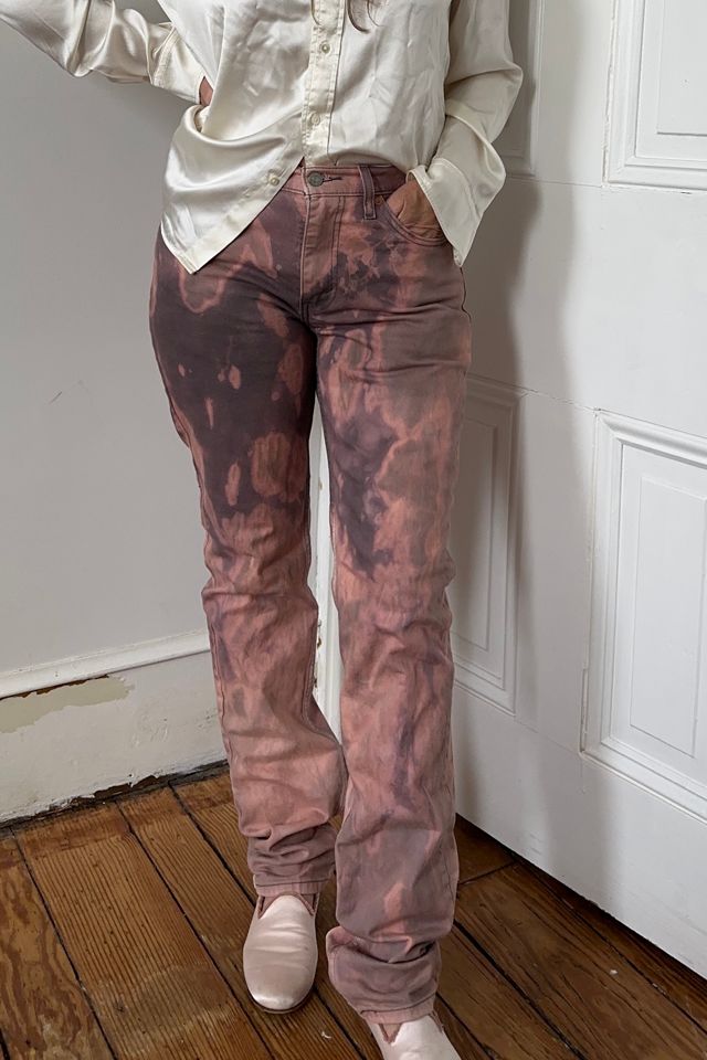 Bespoke Over Dyed Pinkish Levi 511 Jeans Selected by KA.TL.AK #2