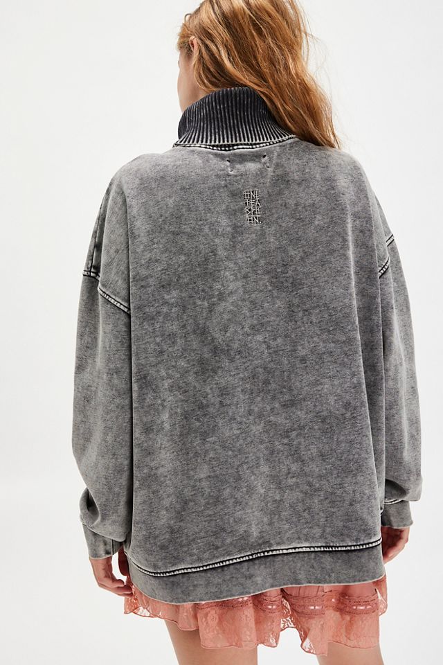 OneTeaspoon Fleece Roll-Neck Sweatshirt #1