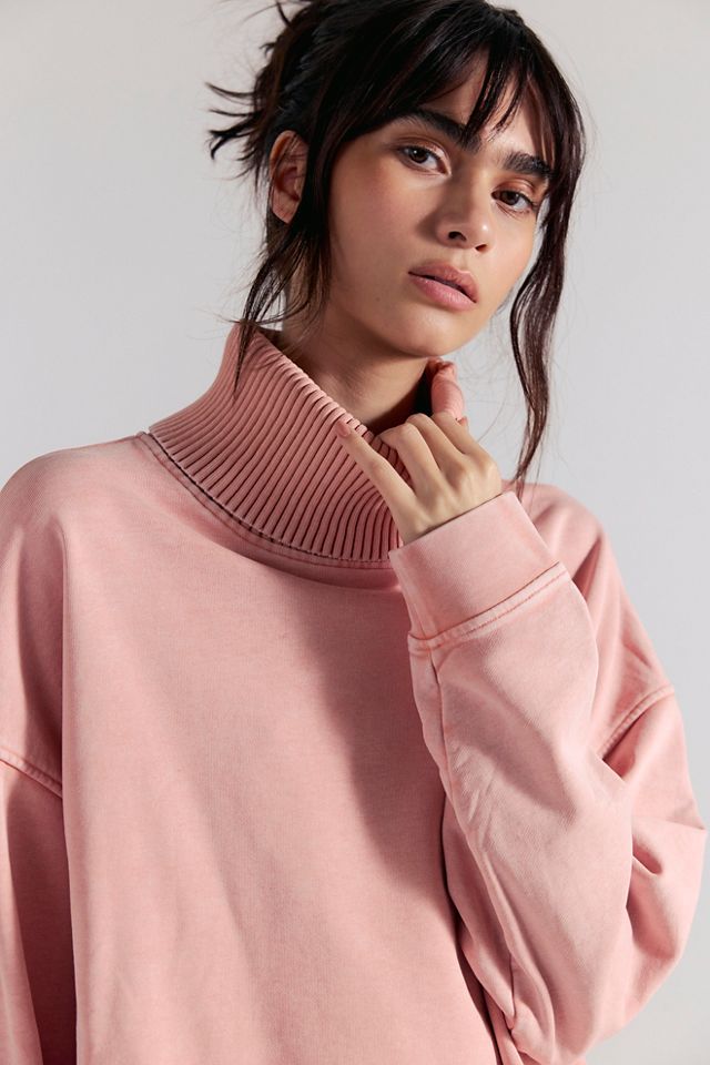 OneTeaspoon Fleece Roll-Neck Sweatshirt #3