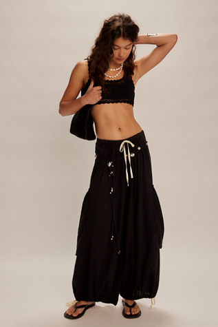 Misty Bay Pant by free-est at Free People in Black, Size: L