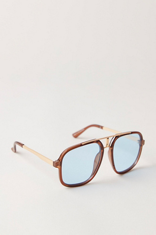 Janis Detail Aviator Sunglasses