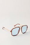 Janis Detail Aviator Sunglasses