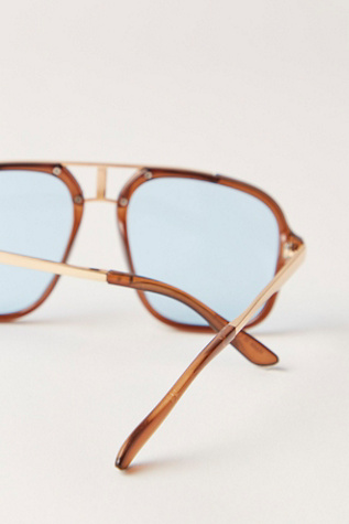 Janis Detail Aviator Sunglasses