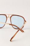 Janis Detail Aviator Sunglasses