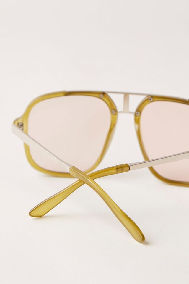 Lunettes de soleil aviateur détail Janis #2