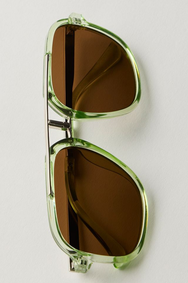 Lunettes de Soleil Aviateur Détail Janis #1