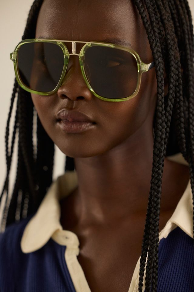Lunettes de Soleil Aviateur Détail Janis #4