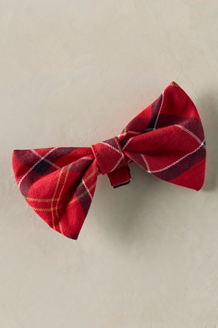 Barbour Tartan Dog Bow Tie