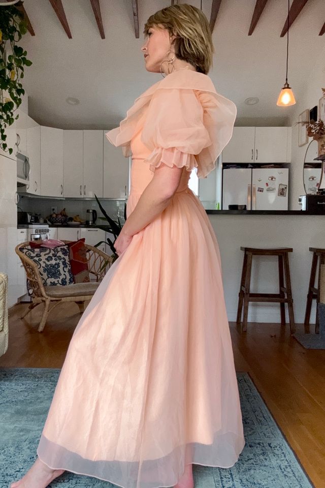 Vintage Handmade Puff Sleeve Dress Selected by Kikos Kloset #2