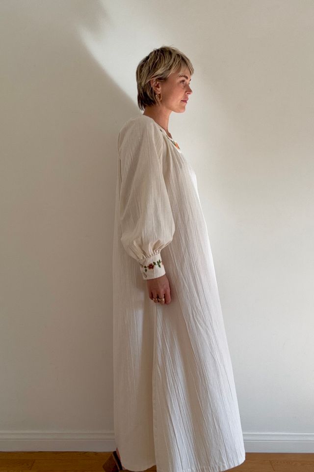 Vintage 1970s Embroidered Dress Selected by Kikos Kloset #2