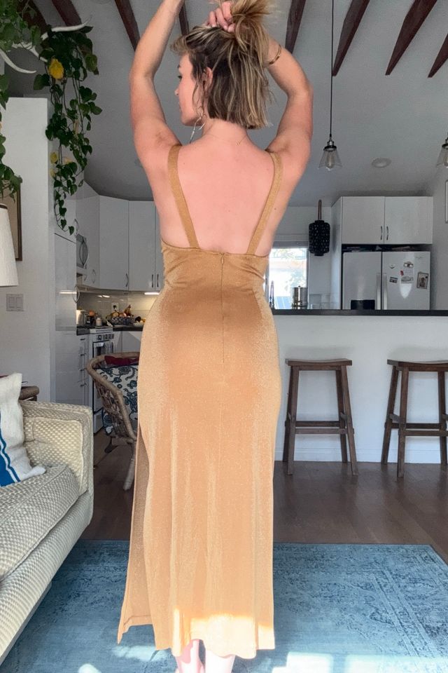 Vintage 1990s Cowlneck Dress Selected by Kikos Kloset #3