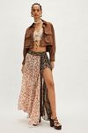 Oasis Printed Maxi Skort